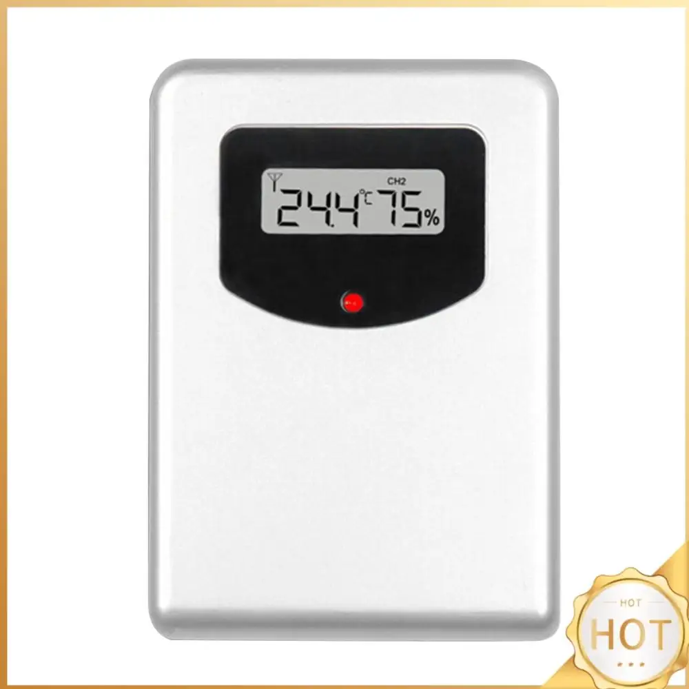 Digital Wireless Thermometer Sensor Remote Wall-mounted or Desktop Brackets Practical Indoor Outdoor Humidity Meter Display
Digital Wireless Thermometer Sensor Remote Wall-mounted or Desktop Brackets Practical Indoor Outdoor Humidity Meter Display