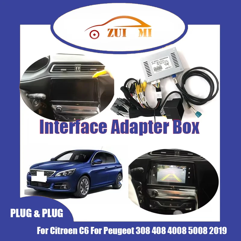 Car Interface Adapter Decoder For Peugeot 308 408 4008 5008 For Citroen C6 2019 Upgrade Reverse Image Thickening & Upgrading
Car Interface Adapter Decoder For Peugeot 308 408 4008 5008 For Citroen C6 2019 Upgrade Reverse Image Thickening & Upgrading