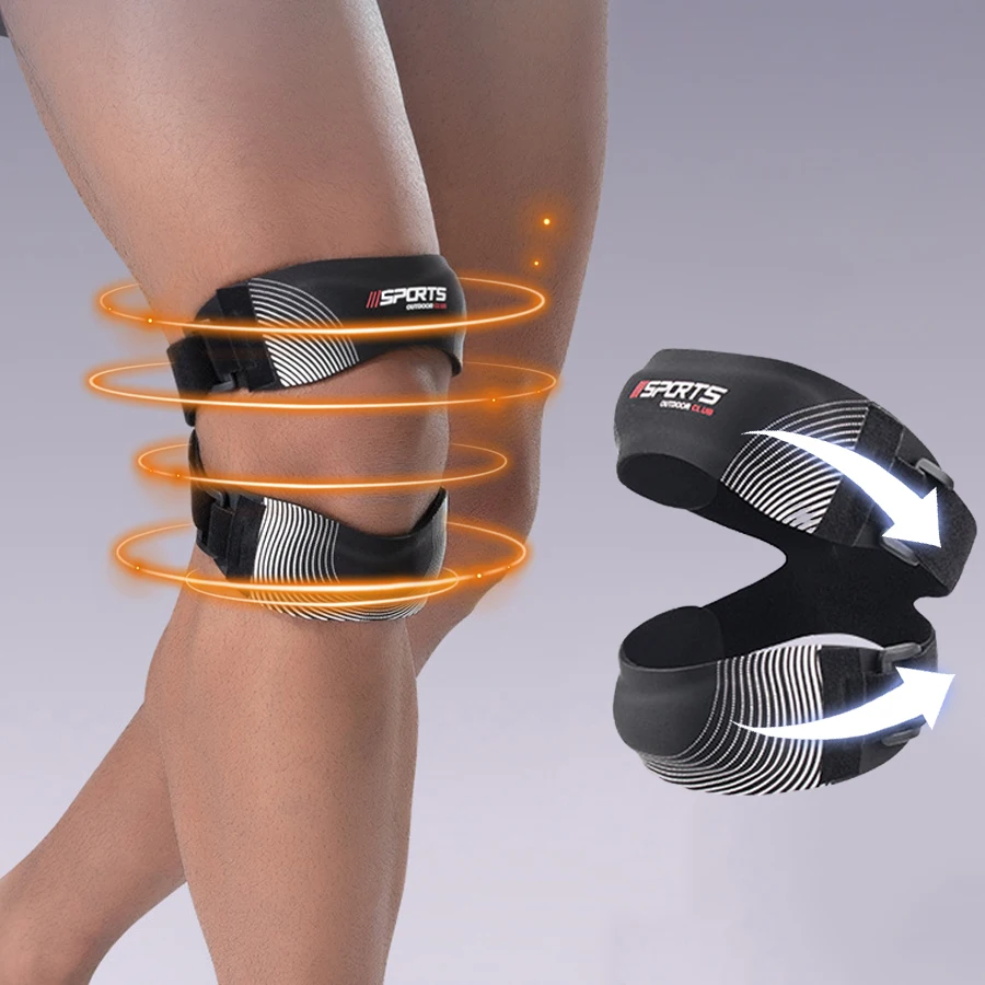 Adjustable Patellar Tendon Support Strap Knee Sleeve Basketball Compression Knee Pads Stabilizing Shock Absorption Men Women
Adjustable Patellar Tendon Support Strap Knee Sleeve Basketball Compression Knee Pads Stabilizing Shock Absorption Men Women