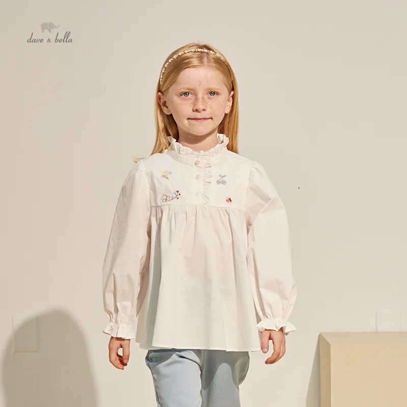 Dave Bella Children's Shirt Clothes Autumn Girl Baby Lovely Blouse Comfortable Fashion Casual Top Outdoor DK3235751
Dave Bella Children's Shirt Clothes Autumn Girl Baby Lovely Blouse Comfortable Fashion Casual Top Outdoor DK3235751