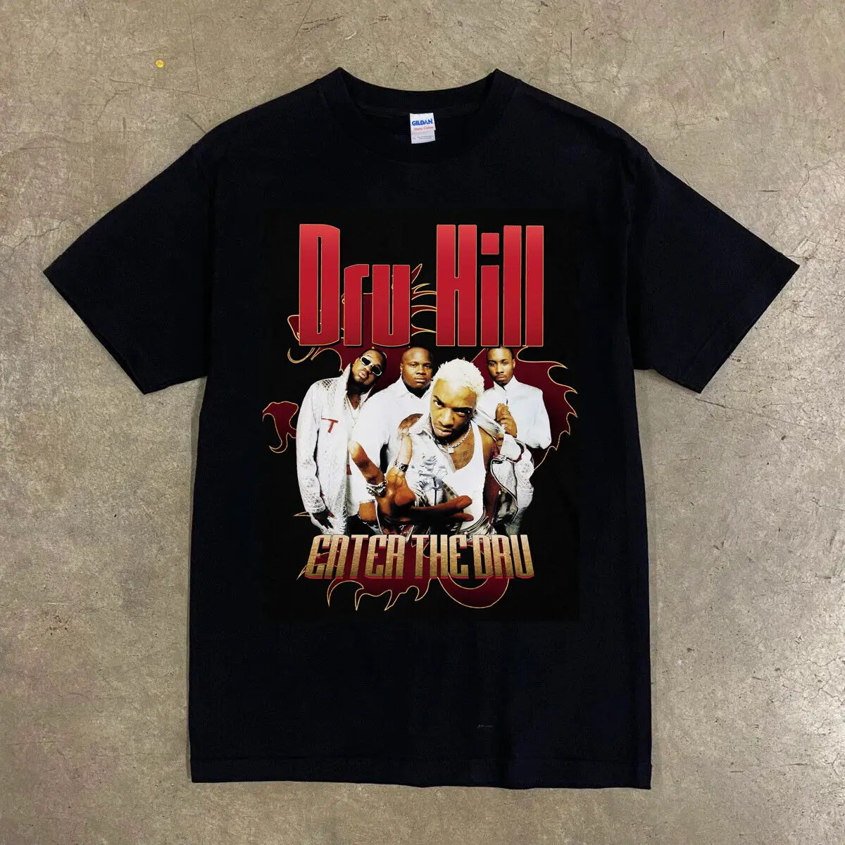 Футболка Dru Hill Enter The Dru Футболка на Хэллоуин 
Футболка Dru Hill Enter The Dru Футболка на Хэллоуин