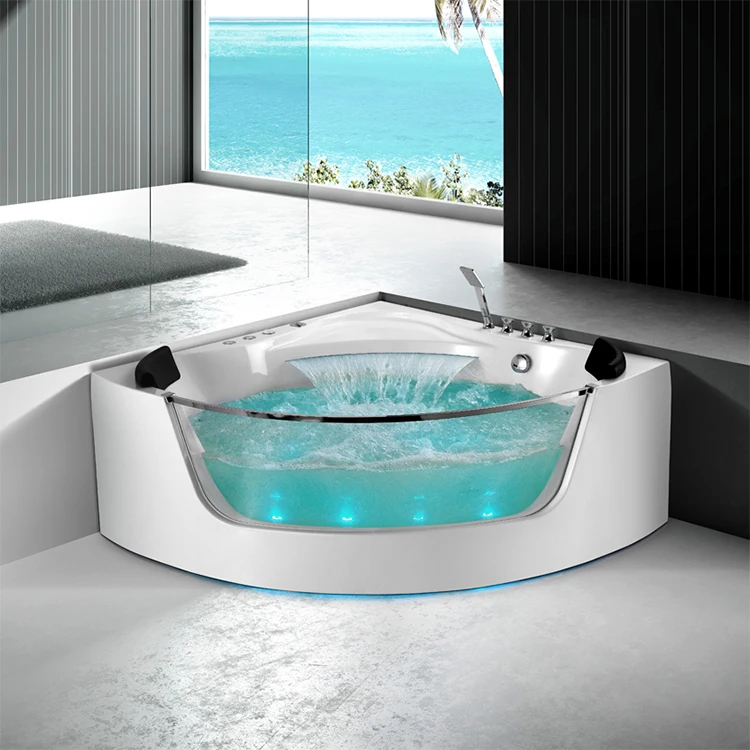 Jacuzzier Corner Whirlpool Comfortable Bathtub Acrylic Massage Bathtub Cheap Price Two Persons Bathroom Modern Colorful Light
Jacuzzier Corner Whirlpool Comfortable Bathtub Acrylic Massage Bathtub Cheap Price Two Persons Bathroom Modern Colorful Light