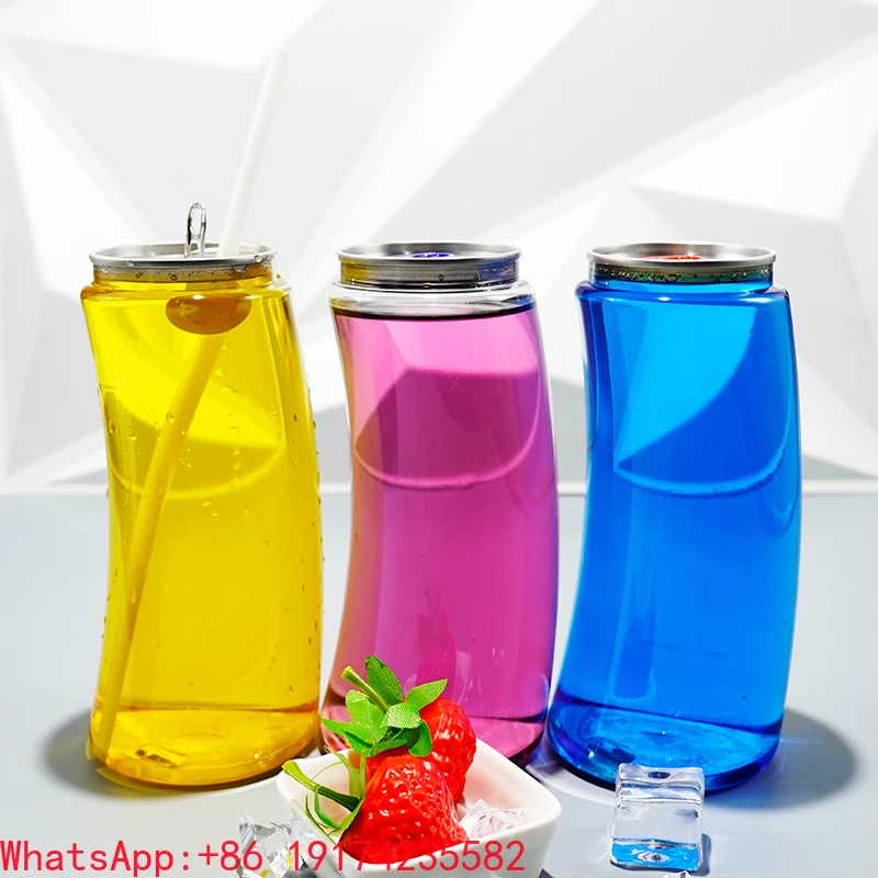 200 pieces16oz Plastic Juice Bottles With Caps PET Pop Can Pull Ring Can for Package Juice Drinking Cake
200 pieces16oz Plastic Juice Bottles With Caps PET Pop Can Pull Ring Can for Package Juice Drinking Cake