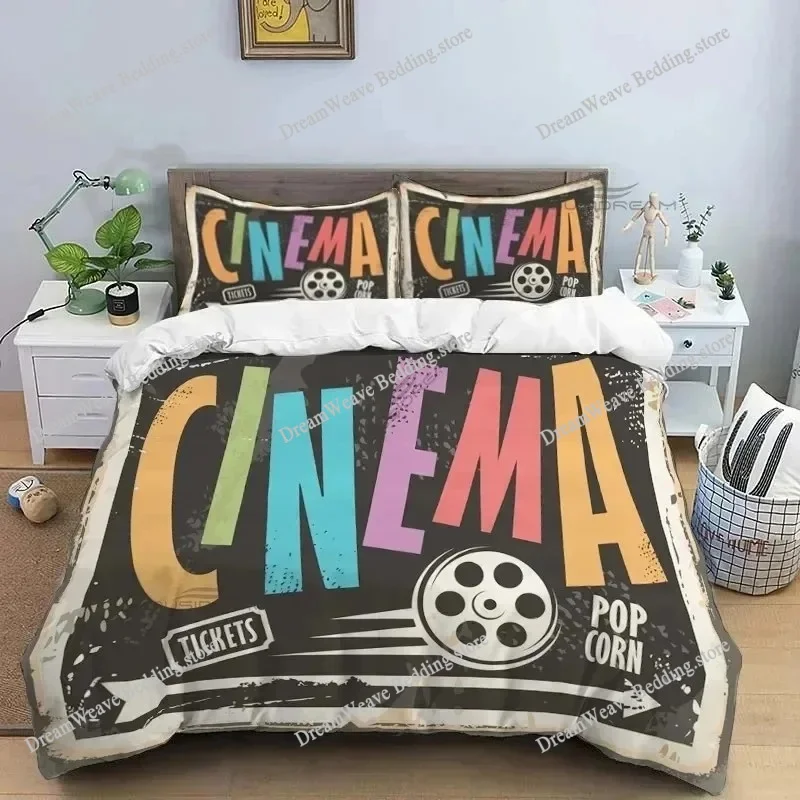 Movie Film Clap Board Patterns Comforter Bedding Set,Duvet Cover Bed Set Quilt Cover Pillowcase,King Queen Size Bedding Set
Movie Film Clap Board Patterns Comforter Bedding Set,Duvet Cover Bed Set Quilt Cover Pillowcase,King Queen Size Bedding Set