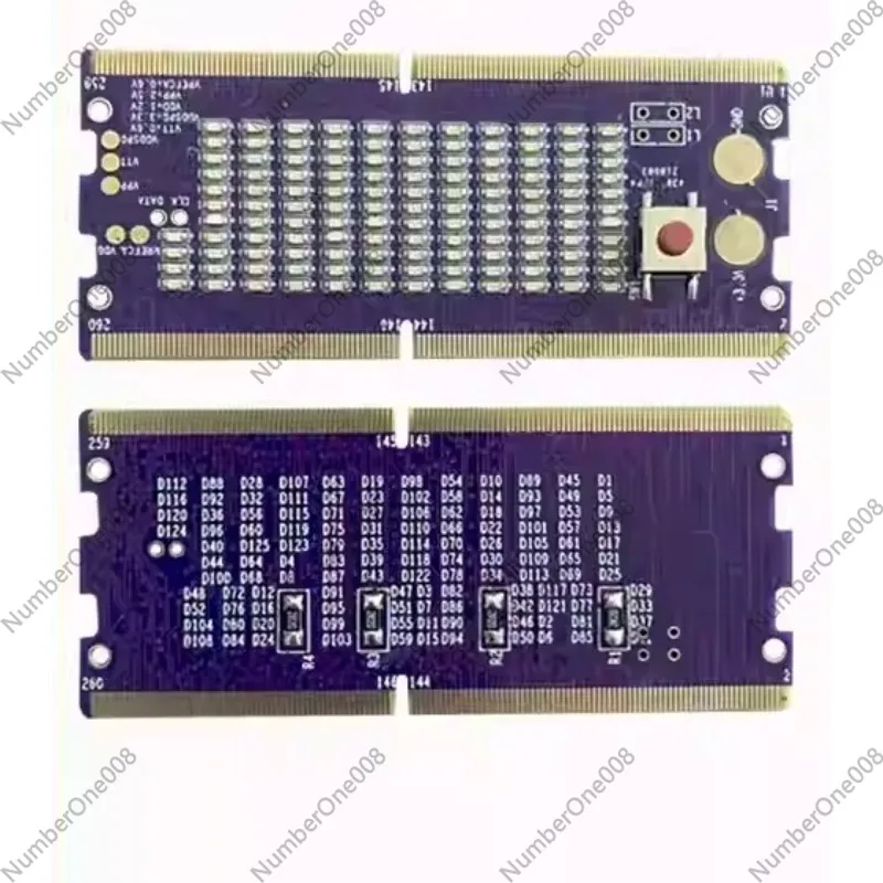 Forward Reverse Dual USB Test Card DDR4 Memory Slot Tester for Laptop Motherboard Diagnostics
Forward Reverse Dual USB Test Card DDR4 Memory Slot Tester for Laptop Motherboard Diagnostics