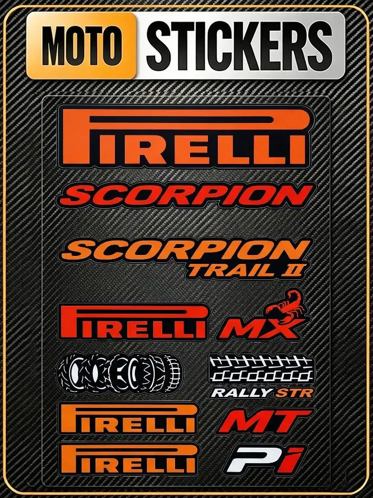 For PIRELLI Universal Multi-Purpose Reflective Waterproof Stickers Scratch Conceal For Auto Bike Helmet Mug Fridge Decoration
For PIRELLI Universal Multi-Purpose Reflective Waterproof Stickers Scratch Conceal For Auto Bike Helmet Mug Fridge Decoration