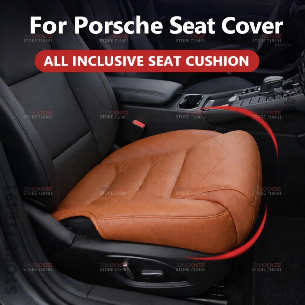 For Porsche 911 718 Cayman Boxster Car Seat Leg Support Extension Seat Cover Memory Foam Extender Cushion Interior Accessories
For Porsche 911 718 Cayman Boxster Car Seat Leg Support Extension Seat Cover Memory Foam Extender Cushion Interior Accessories