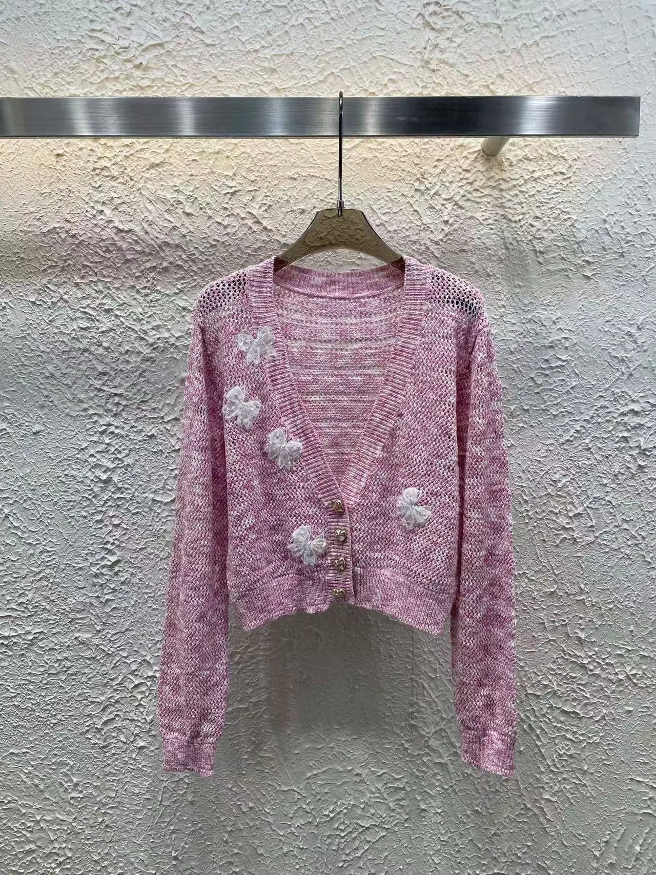Women's V-neck Sequined Knitted Cardigan French Style Soft Beading Sweater Jacket 2025 Autumn Spring New Jumpers N647
Women's V-neck Sequined Knitted Cardigan French Style Soft Beading Sweater Jacket 2025 Autumn Spring New Jumpers N647