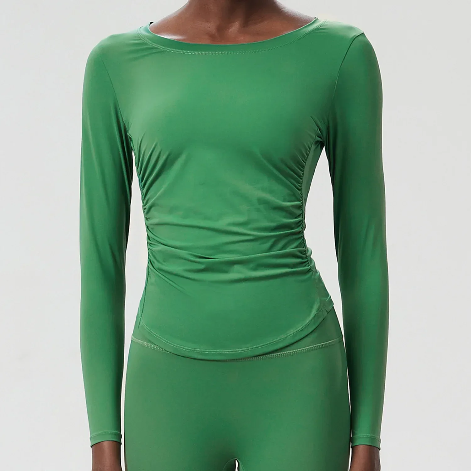 Women's Quick Dry Breathable Yoga Long Sleeves Crop Top Round Neck Sports Top Gym Fitness Workout Sexy Running Long Sleeves
Women's Quick Dry Breathable Yoga Long Sleeves Crop Top Round Neck Sports Top Gym Fitness Workout Sexy Running Long Sleeves