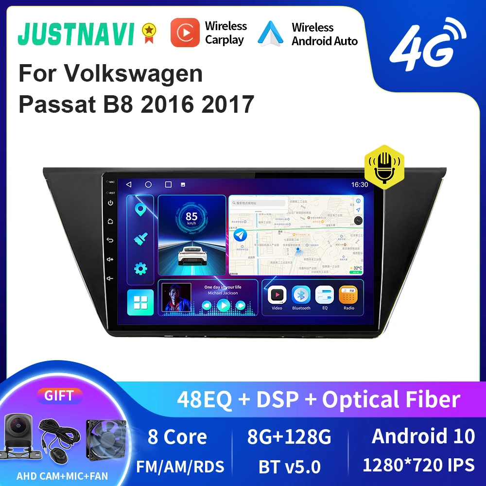 JUSTNAVI QT10 беспроводной CarPlay Android авто радио для Volkswagen Passat B8 2016 2017 стерео автомобильный мультимедийный видеоплеер GPS DVD
JUSTNAVI QT10 беспроводной CarPlay Android авто радио для Volkswagen Passat B8 2016 2017 стерео автомобильный мультимедийный видеоплеер GPS DVD