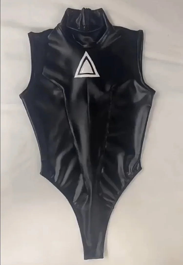 Woman Leotard High-Cut Crotch Back Zip Mesh Sleeveless Tights High-Necked Bodysuit Stage Performance Body-Shaping One-Piece Vest
Woman Leotard High-Cut Crotch Back Zip Mesh Sleeveless Tights High-Necked Bodysuit Stage Performance Body-Shaping One-Piece Vest