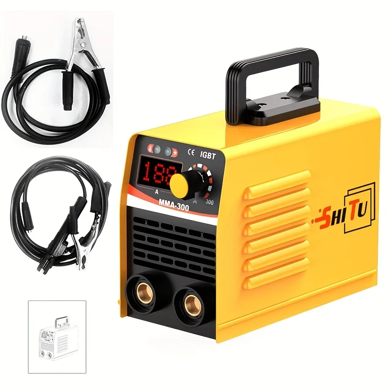 Compact IGBT ARC Welding Inverter for DC MMA Welding, Small Home Welding Device for ARC/MMA/ZX7 110V, American Standard Portable Automatic DC Inverter Welding Kit
Compact IGBT ARC Welding Inverter for DC MMA Welding, Small Home Welding Device for ARC/MMA/ZX7 110V, American Standard Portable Automatic DC Inverter Welding Kit