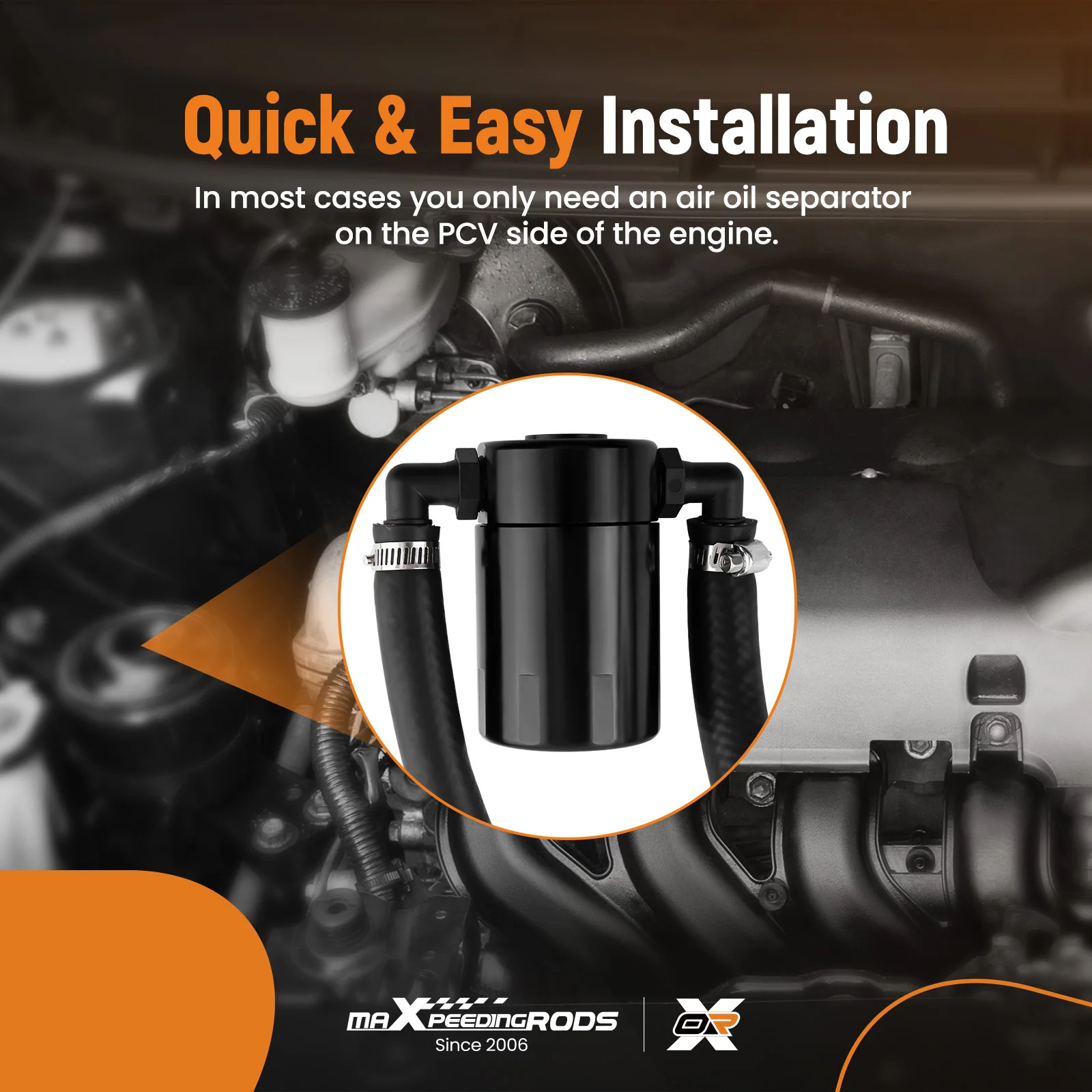Oil Catch Can Reservoir Tank for Ford F-150/Raptor/Expedition 3.5L EcoBoost 2011-2023
Oil Catch Can Reservoir Tank for Ford F-150/Raptor/Expedition 3.5L EcoBoost 2011-2023