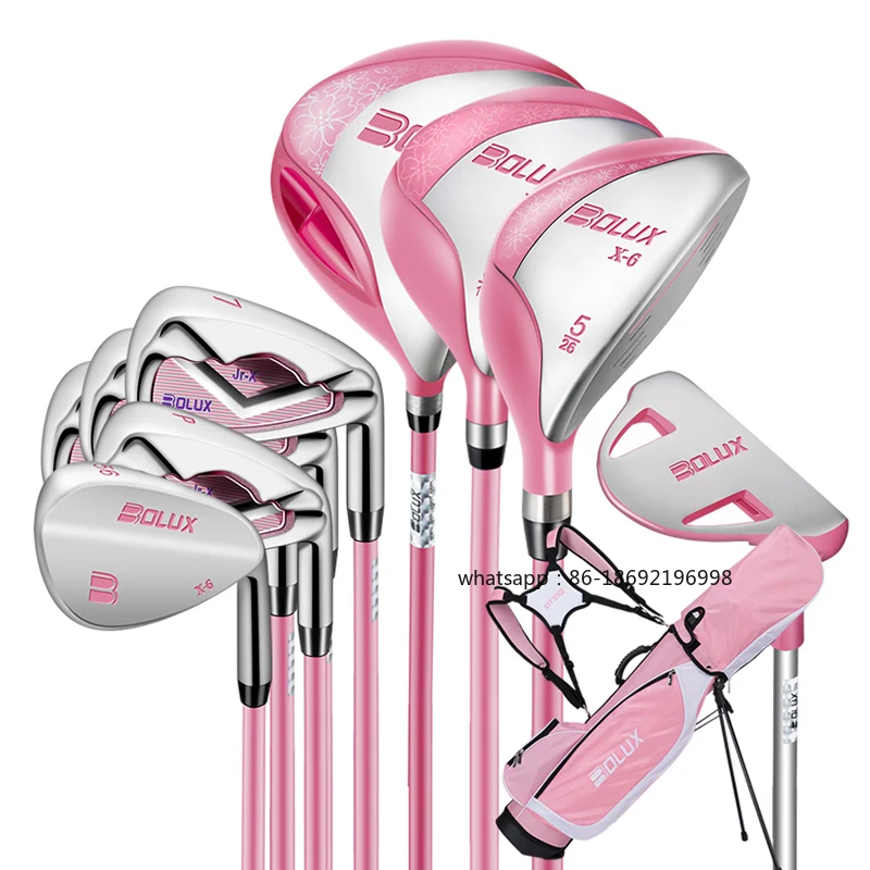 New BOLUX Golf Clubs Children's Clubs Teen Girls Carbon Lightweight Full Set
New BOLUX Golf Clubs Children's Clubs Teen Girls Carbon Lightweight Full Set