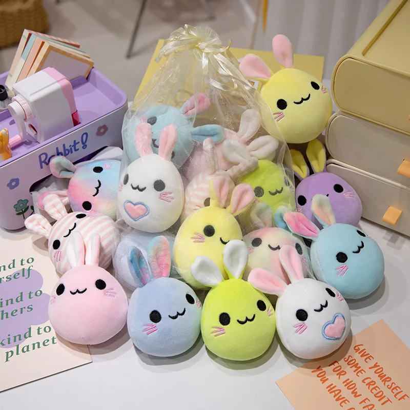 9 PCS Single 13cm Rabbit Plush Bag Cute Long Eared Rabbit Doll Halloween, Christmas, Easter Gift Playful Design | Plush Texture
9 PCS Single 13cm Rabbit Plush Bag Cute Long Eared Rabbit Doll Halloween, Christmas, Easter Gift Playful Design | Plush Texture