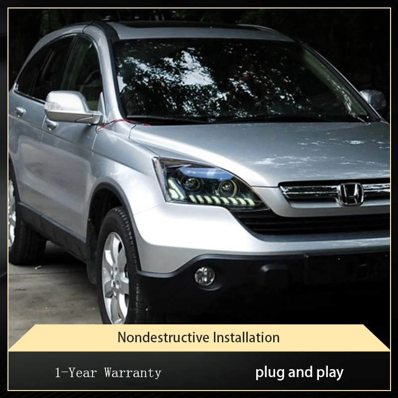 2 PCS Auto Lights For Honda CRV 2007-2011 Front Lamp Modified DRL Headlight Full LED Projector Lens Tools Car Part Accessories
2 PCS Auto Lights For Honda CRV 2007-2011 Front Lamp Modified DRL Headlight Full LED Projector Lens Tools Car Part Accessories