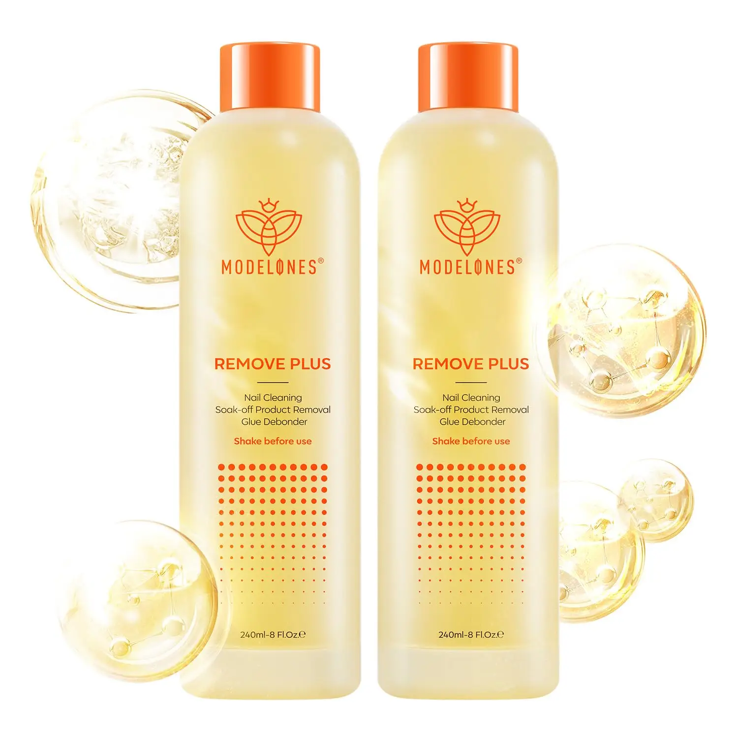 Modelones Nail Polish Remover, Acetone Nail Polish Remover Enriched with Jojoba Oil Gel Polish Remover (8 FL.Oz., Pack of 2)
Modelones Nail Polish Remover, Acetone Nail Polish Remover Enriched with Jojoba Oil Gel Polish Remover (8 FL.Oz., Pack of 2)