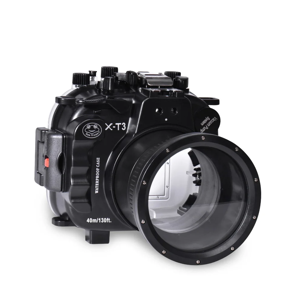 Mcoplus WP-XT3 40M/130FT Underwater Diving Waterproof Housing case for Fujifilm X-T3 Camera 16-50mm /18-55mm Lens
Mcoplus WP-XT3 40M/130FT Underwater Diving Waterproof Housing case for Fujifilm X-T3 Camera 16-50mm /18-55mm Lens