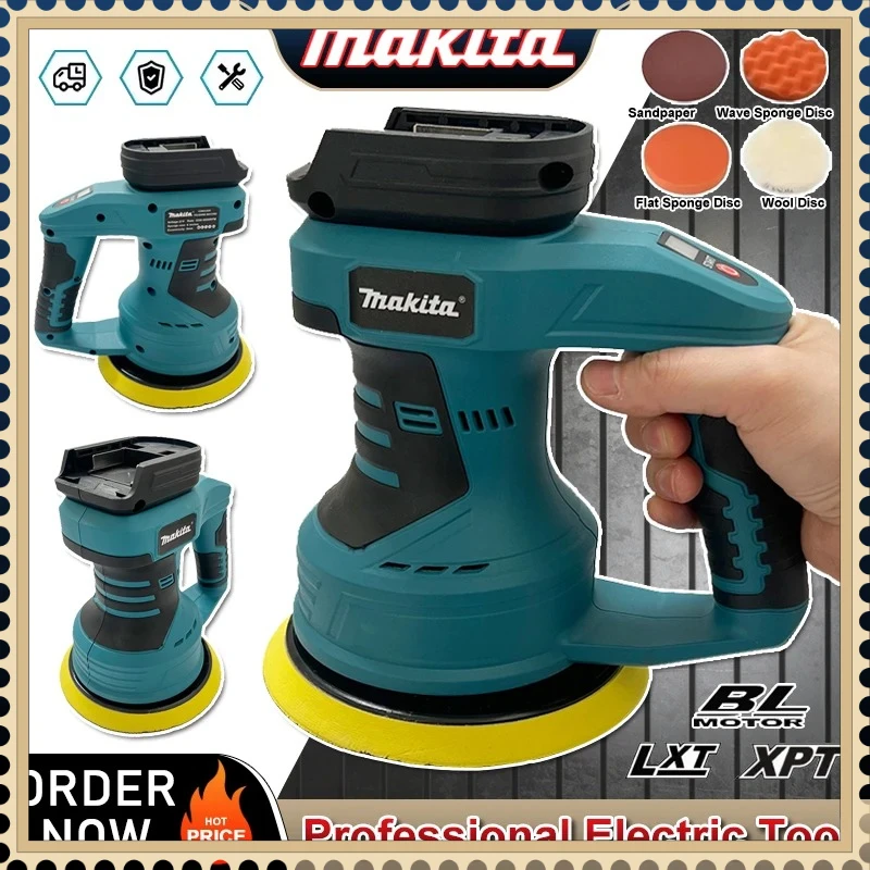 Makita 8 Gears Rechargeable Cordless Adjustable Electric Car Polisher Auto Waxing Sealing Glaze Tool Polisher Power Tools
Makita 8 Gears Rechargeable Cordless Adjustable Electric Car Polisher Auto Waxing Sealing Glaze Tool Polisher Power Tools