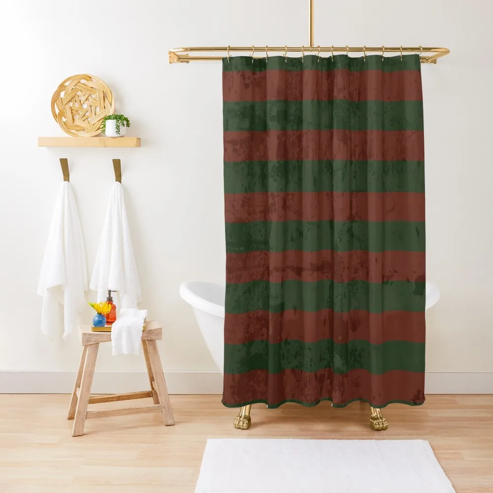 Horror Movie Stripes - Red and Green Shower Curtain Bathroom Shower Funny Shower Curtain
Horror Movie Stripes - Red and Green Shower Curtain Bathroom Shower Funny Shower Curtain