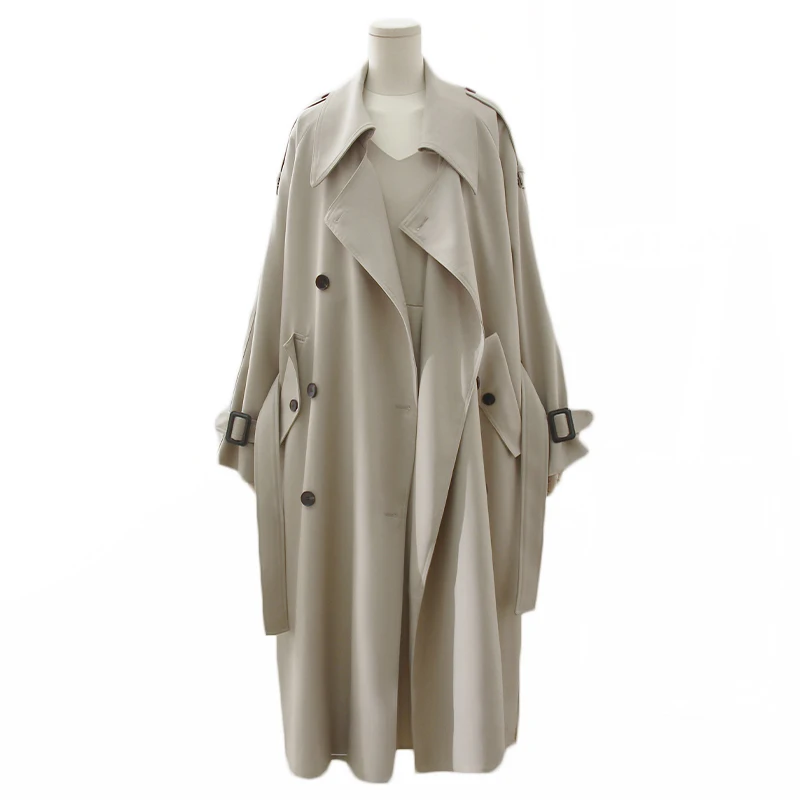 Autumn New Brand Women Grey Apricot Trench Coat Long Windbreaker Lady Fashion Trend Double-Breasted Slim Long New Female Trench
Autumn New Brand Women Grey Apricot Trench Coat Long Windbreaker Lady Fashion Trend Double-Breasted Slim Long New Female Trench