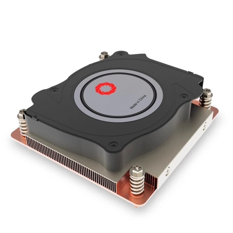 1700-контактный тонкий серверный радиатор 1U, вентилятор из чистой меди процессора промышленного компьютера Q7
1700-контактный тонкий серверный радиатор 1U, вентилятор из чистой меди процессора промышленного компьютера Q7