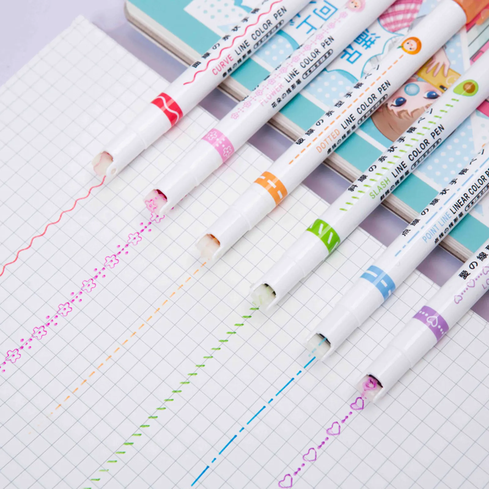 3Pcs Cute Pens Set Light Compact Portable Marker Pens for Kids Teachers Students Coloring Drawing Marking
3Pcs Cute Pens Set Light Compact Portable Marker Pens for Kids Teachers Students Coloring Drawing Marking