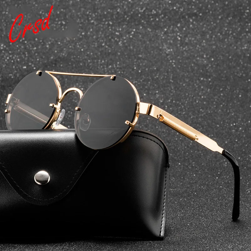 Round Steampunk Sunglasses Brand Design Men Women Metal Punk Sun Glasses Vintage Sunglass UV400 Shades Eyewear Sunglasses Women
Round Steampunk Sunglasses Brand Design Men Women Metal Punk Sun Glasses Vintage Sunglass UV400 Shades Eyewear Sunglasses Women