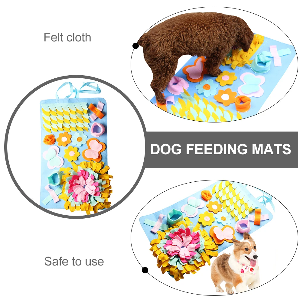 Pet Smelling Mat Bright Color Nose Training Feeding Toy Sturdy Supplies Feeding Mats Dog Training Mat Dog Toys
Pet Smelling Mat Bright Color Nose Training Feeding Toy Sturdy Supplies Feeding Mats Dog Training Mat Dog Toys