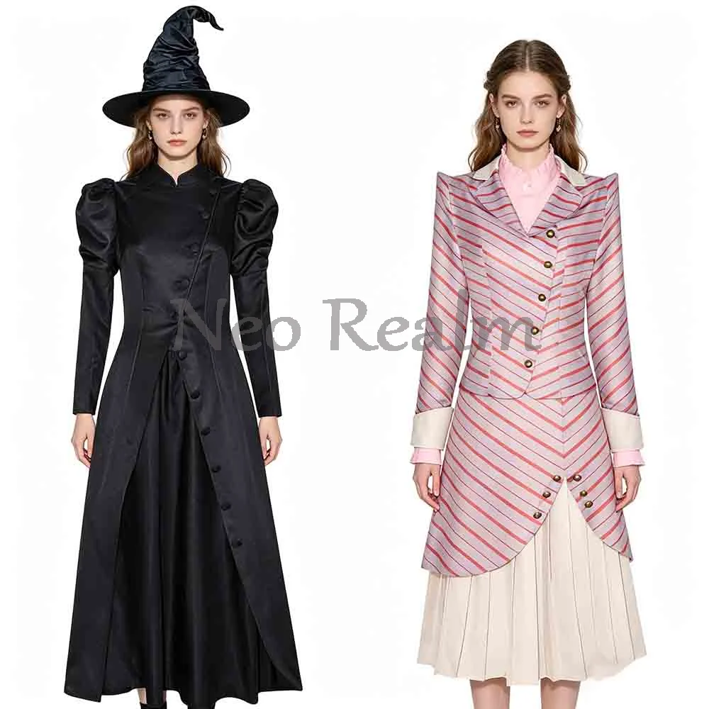 Women Wicked Witch Elphaba Cosplay Dress, Classic Wicked Witch of The West Uniform for Halloween Role Play
Women Wicked Witch Elphaba Cosplay Dress, Classic Wicked Witch of The West Uniform for Halloween Role Play