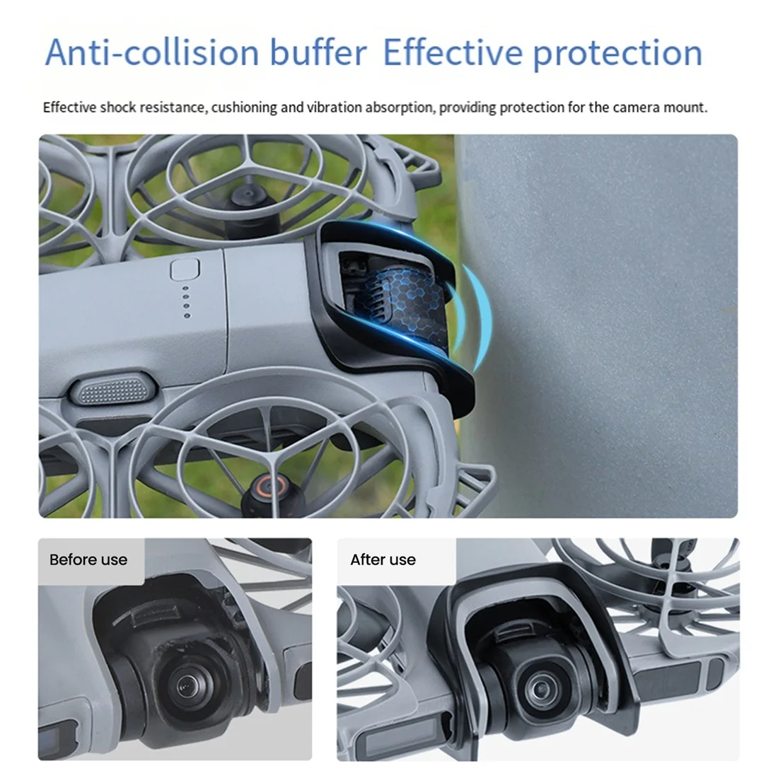 Защита пропеллеров A33T для дрона DJI NEO 2: противоударный, плавающий бампер-протектор от падений, аксессуар для DJI NEO 2
Защита пропеллеров A33T для дрона DJI NEO 2: противоударный, плавающий бампер-протектор от падений, аксессуар для DJI NEO 2