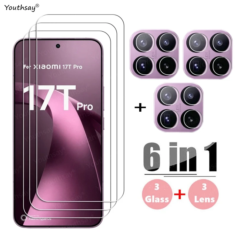 Full Gule Glass For Xiaomi 17T Pro Tempered Glass Xiaomi 17T Pro Screen Protector HD Protective Phone Lens Film Xiaomi 17T Pro
Full Gule Glass For Xiaomi 17T Pro Tempered Glass Xiaomi 17T Pro Screen Protector HD Protective Phone Lens Film Xiaomi 17T Pro
