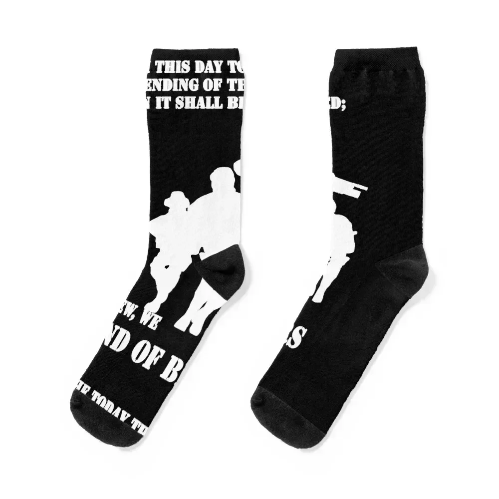 We few, we BAND OF BROTHERS Socks floor retro winter gifts Hiking boots Socks Women Men's
We few, we BAND OF BROTHERS Socks floor retro winter gifts Hiking boots Socks Women Men's