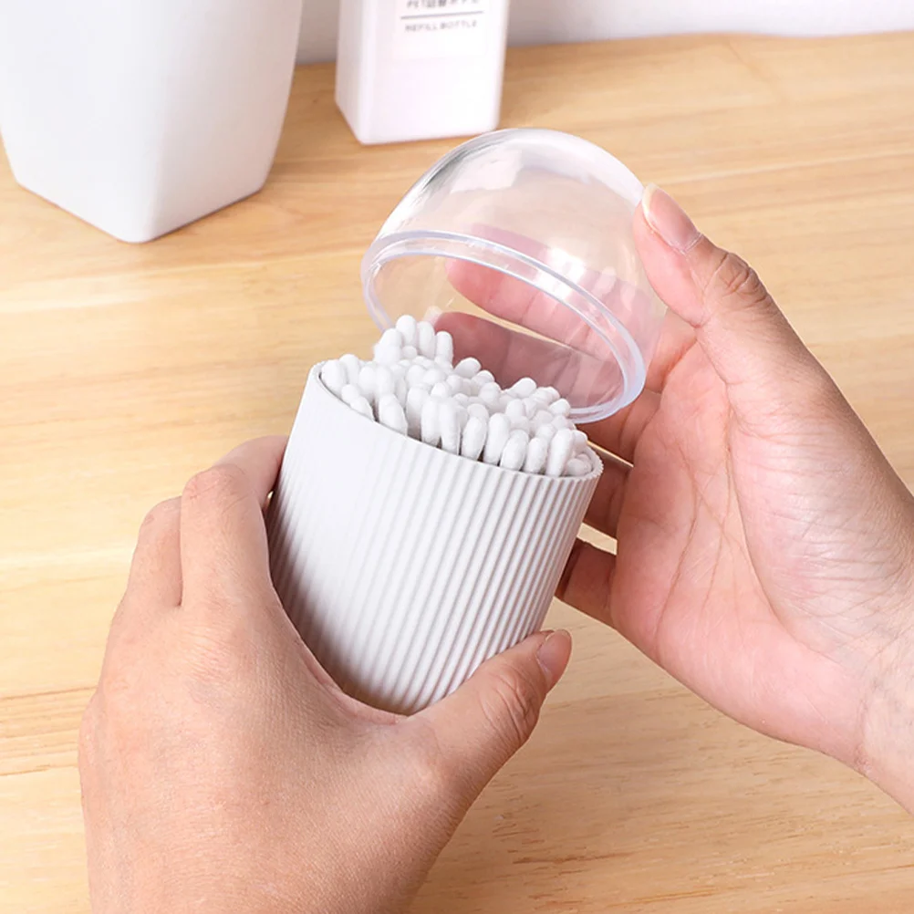 Dustproof Cotton Swabs Holder Modern Storage Organizer with Lid for Home White Space Saving Cotton Swabs Holder
Dustproof Cotton Swabs Holder Modern Storage Organizer with Lid for Home White Space Saving Cotton Swabs Holder