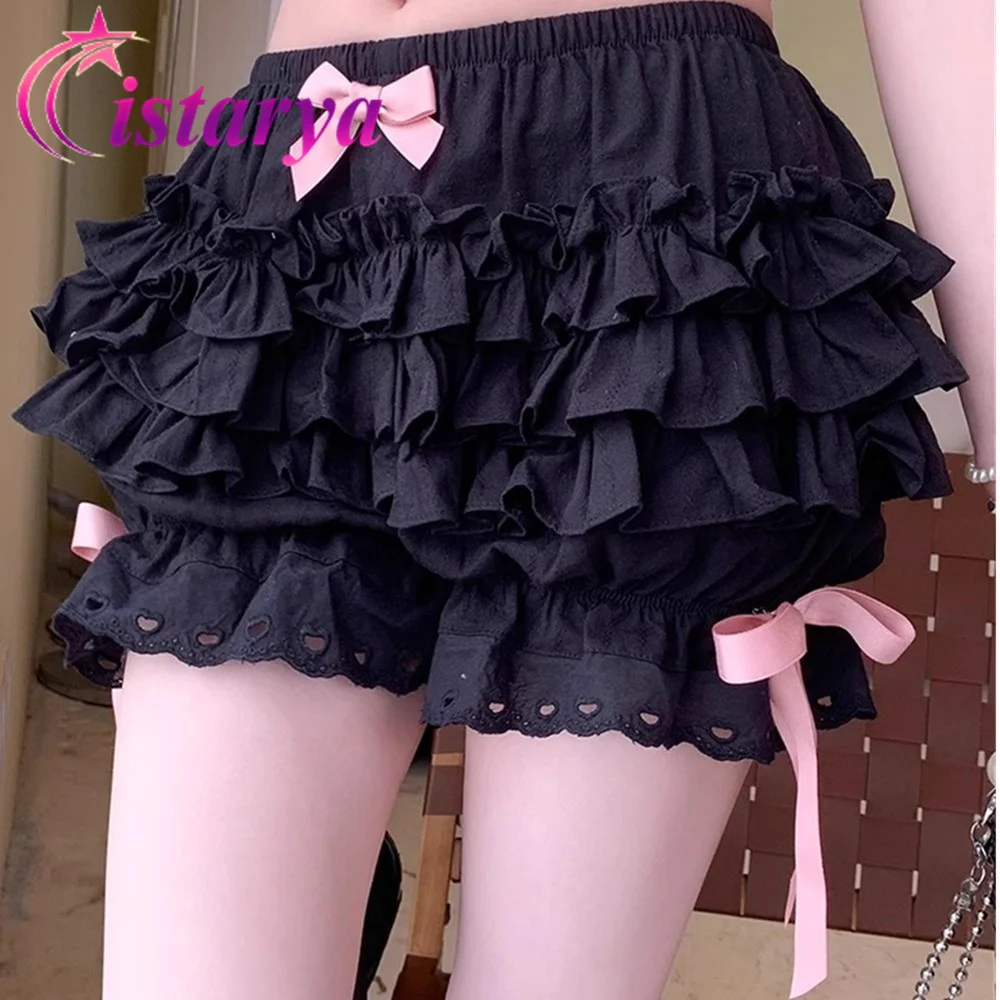 Harajuku Sweet Ruffles Girls Shorts Skirts Y2k Japanese Lolita Kawaii JK Lantern Bloomers Women Elastic Waist Safety Short Pants
Harajuku Sweet Ruffles Girls Shorts Skirts Y2k Japanese Lolita Kawaii JK Lantern Bloomers Women Elastic Waist Safety Short Pants