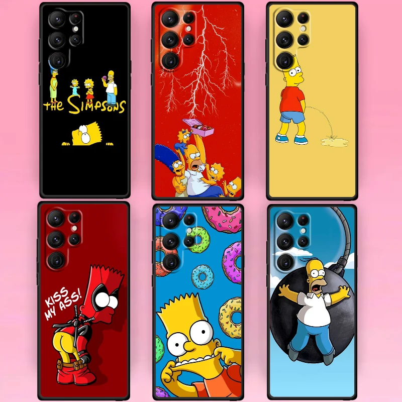 Disney The Simpsons Popular For Samsung Galaxy S24 S23 S22 S21 S20 FE S10 S10E Plus Ultra Pro Lite 5G Black Funda Phone Case
Disney The Simpsons Popular For Samsung Galaxy S24 S23 S22 S21 S20 FE S10 S10E Plus Ultra Pro Lite 5G Black Funda Phone Case