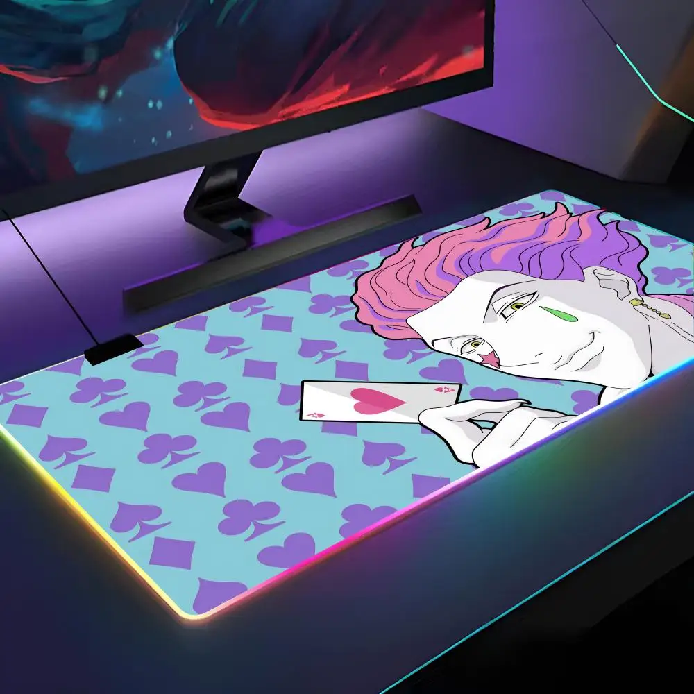 Hunter X Hunter Hisoka Anime Mouse Pad RGB Backlit Mouse Pad Laptop Mouse Pad Laptop Gamer Computer Desk Gaming Accessories
Hunter X Hunter Hisoka Anime Mouse Pad RGB Backlit Mouse Pad Laptop Mouse Pad Laptop Gamer Computer Desk Gaming Accessories