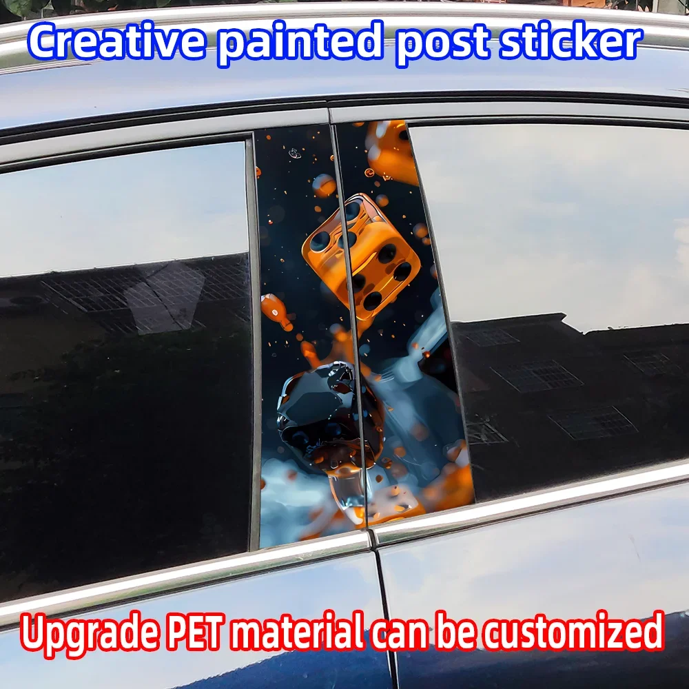 Dice Car Stickers Auto B Pillar Waterproof Sunscreen Decoration Cover Scratches Car Doors Pillar Vinyl Decals Accessories
Dice Car Stickers Auto B Pillar Waterproof Sunscreen Decoration Cover Scratches Car Doors Pillar Vinyl Decals Accessories