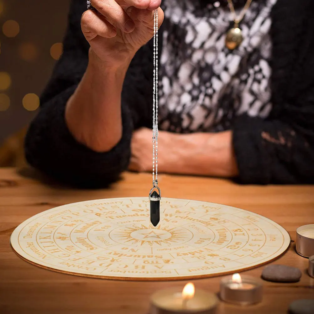 Wooden Divination Board Premium Carving Desktop Prop Decorative Board Home Divination Accessory Star Pendulum Wiccan
Wooden Divination Board Premium Carving Desktop Prop Decorative Board Home Divination Accessory Star Pendulum Wiccan