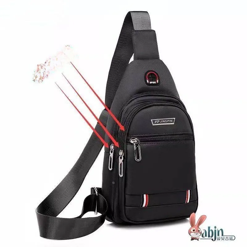 Waterproof Oxford Cloth Crossbody Backpack Men's Chest Bag Single Shoulder Sling Bag Casual Sports Bag Youth Fashion Bag
Waterproof Oxford Cloth Crossbody Backpack Men's Chest Bag Single Shoulder Sling Bag Casual Sports Bag Youth Fashion Bag
