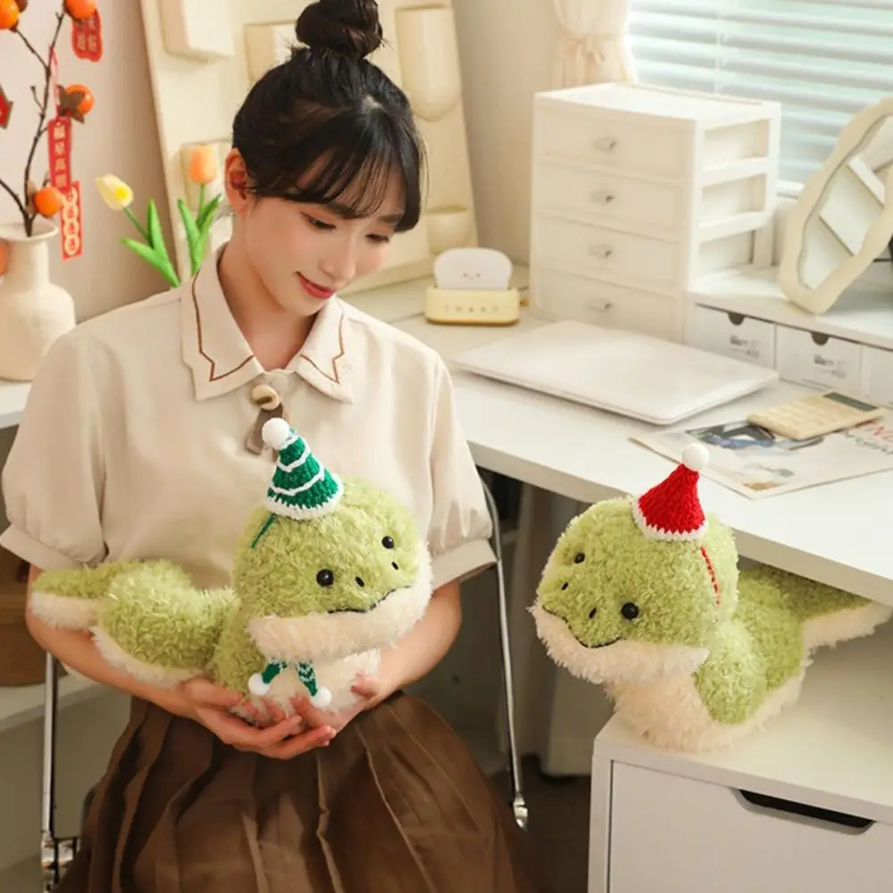 With Scarf and Hat Cartoon Snake Plush Toy Curly Hair Simulation Soft Snake Plush Doll 25/35/45cm Green Snake
With Scarf and Hat Cartoon Snake Plush Toy Curly Hair Simulation Soft Snake Plush Doll 25/35/45cm Green Snake