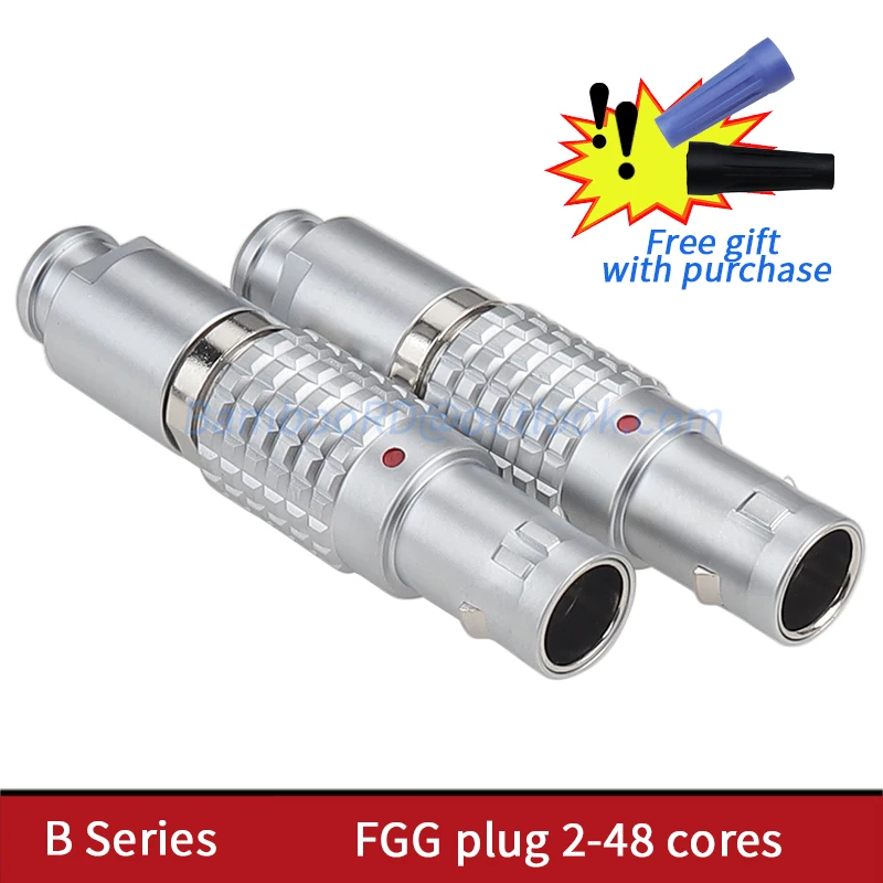 FGG.3B FGG.4B Push-pull self-locking aviation plug connector 2/3/4/5/6/7/8/10/12/14/16/18/20/22/24/26/30/40/48pin male Plug EGG
FGG.3B FGG.4B Push-pull self-locking aviation plug connector 2/3/4/5/6/7/8/10/12/14/16/18/20/22/24/26/30/40/48pin male Plug EGG