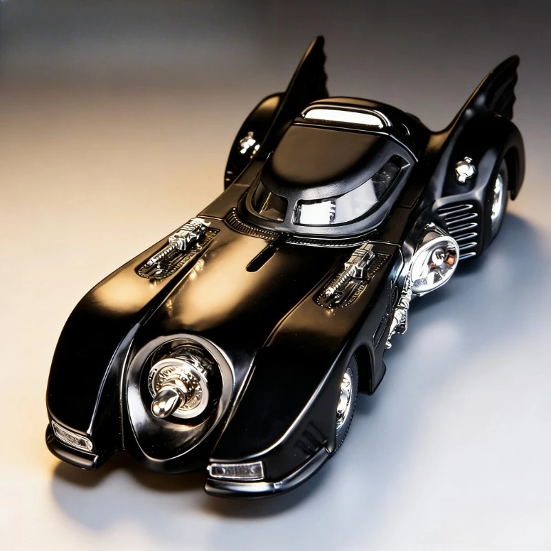 1:32 Simulation of classical bat classic car, children's sound and light pull-back toy car ornament gift
1:32 Simulation of classical bat classic car, children's sound and light pull-back toy car ornament gift