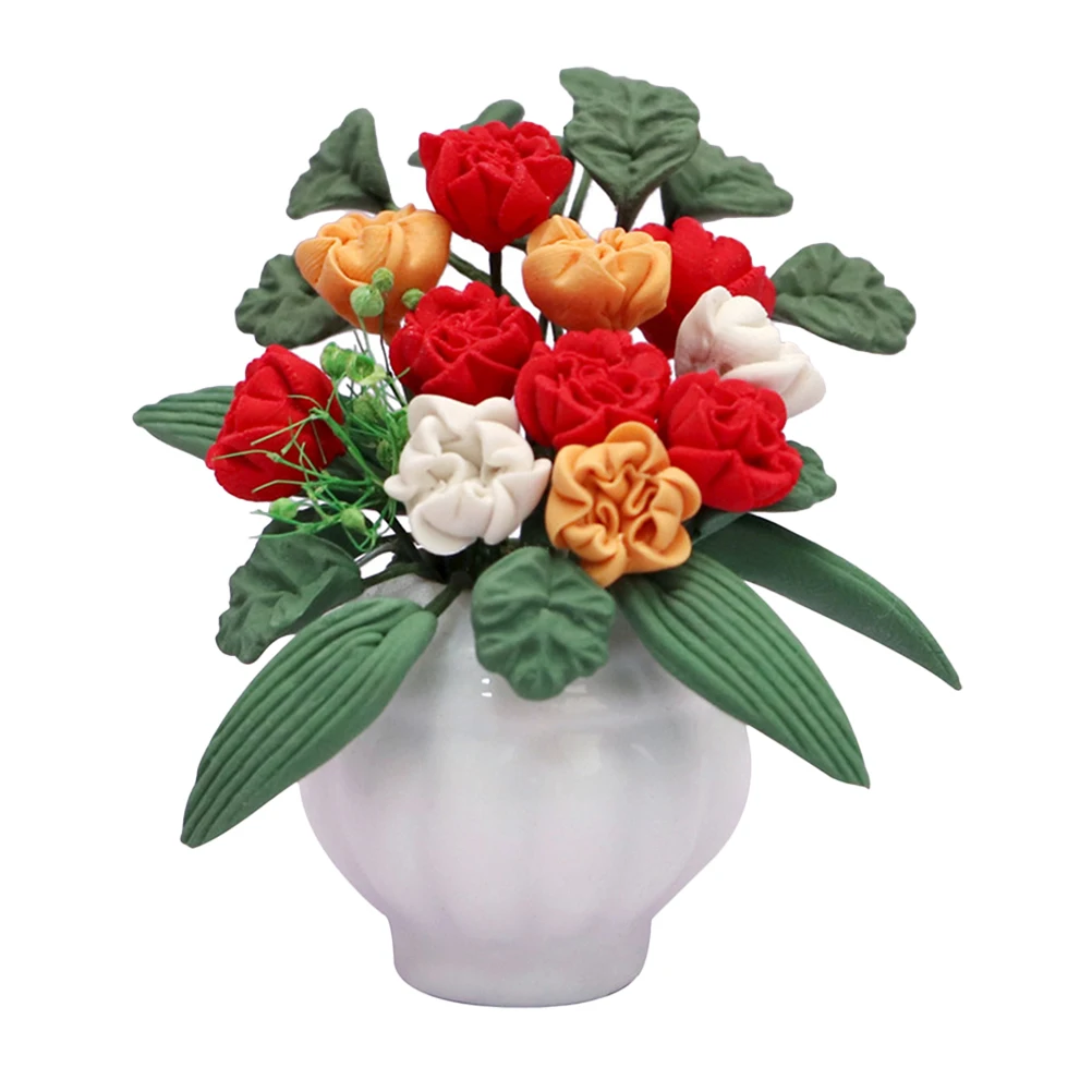 Mini Simulation Flower Fake Plant Mini Flower Pot Desktop Decor Artificial Plant Resin Craft Realistic Lifelike Micro Landscape
Mini Simulation Flower Fake Plant Mini Flower Pot Desktop Decor Artificial Plant Resin Craft Realistic Lifelike Micro Landscape