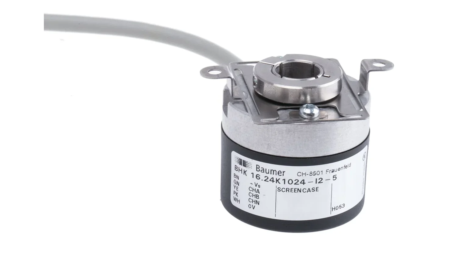 TLF BHK 16.24K.1024-I2-5 Baumer incremental encoder pulse ppr optical hollow shaft flange mount 10-30 V DC hollow shaft encoder
TLF BHK 16.24K.1024-I2-5 Baumer incremental encoder pulse ppr optical hollow shaft flange mount 10-30 V DC hollow shaft encoder