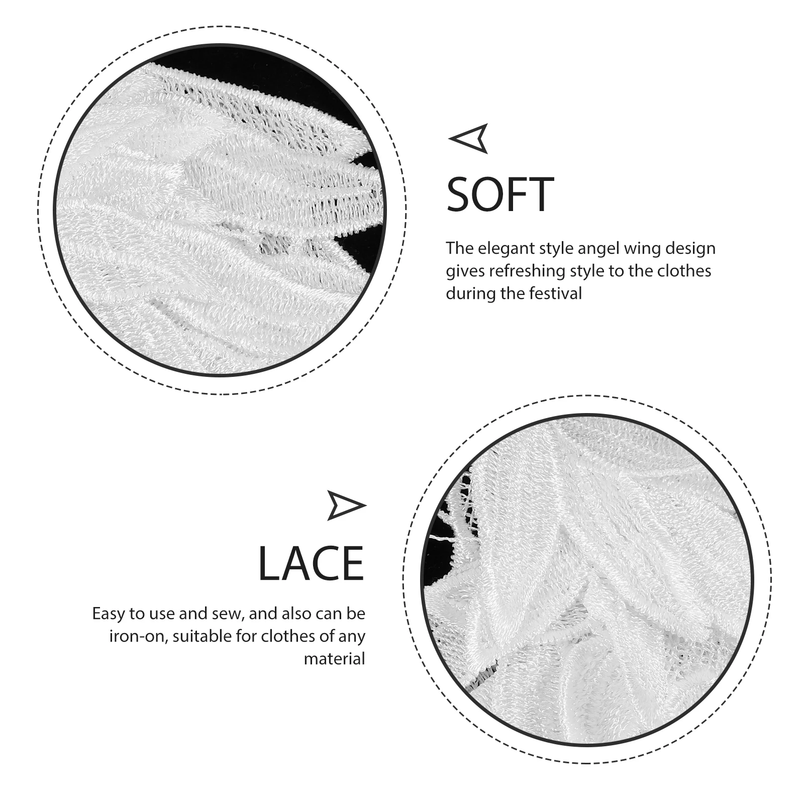 1 Pair Lace Applique Wing Design Embroidered Iron On Patch For Diy Clothes Repairing Garment Sewing Patches Handicrafts Craft
1 Pair Lace Applique Wing Design Embroidered Iron On Patch For Diy Clothes Repairing Garment Sewing Patches Handicrafts Craft