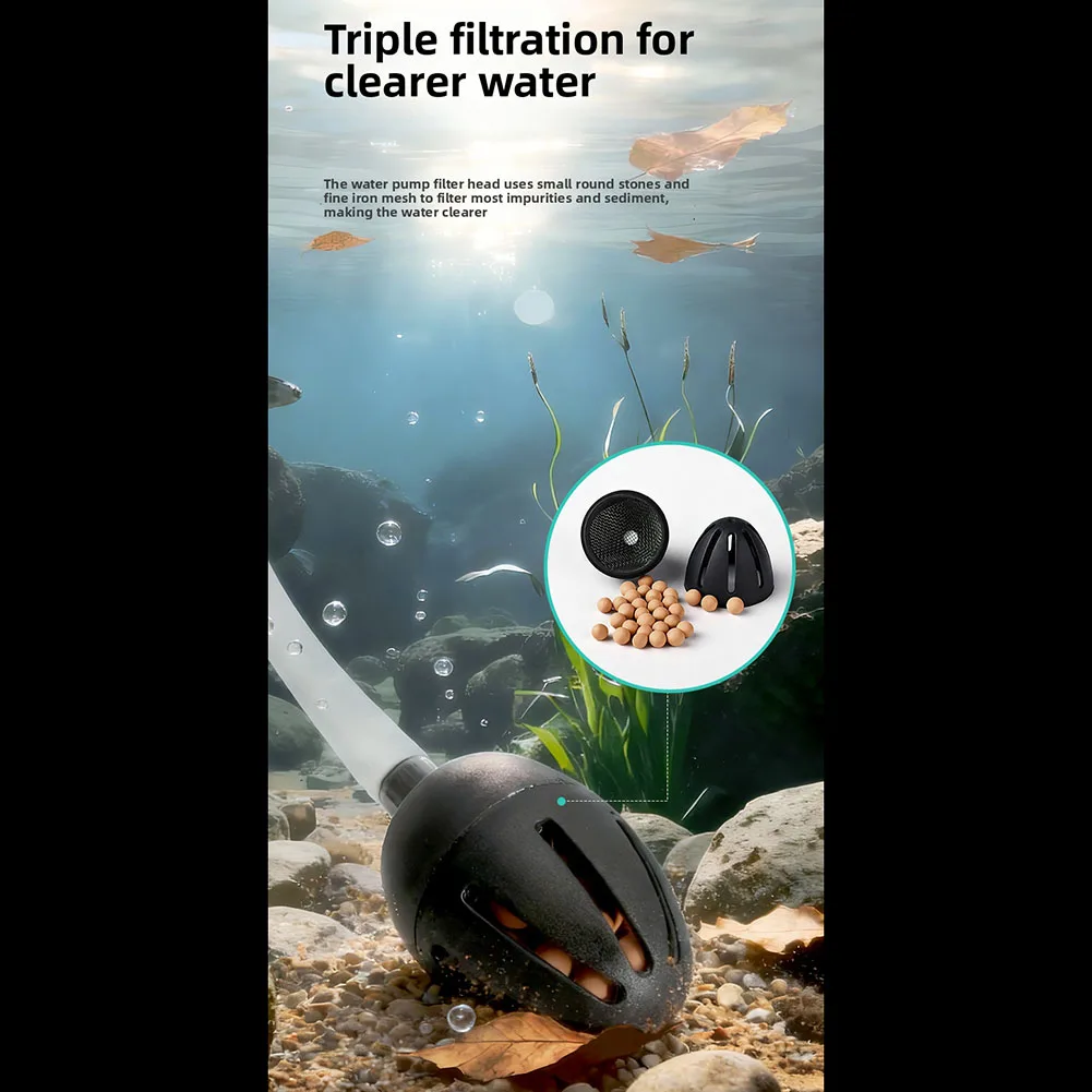 Портативный светодиодный светильник с автоматическим водяным насосом, комбинированный фильтр из камня и сетки, устройство для перекачки воды и насыщения воздухом для рыбалки
Портативный светодиодный светильник с автоматическим водяным насосом, комбинированный фильтр из камня и сетки, устройство для перекачки воды и насыщения воздухом для рыбалки