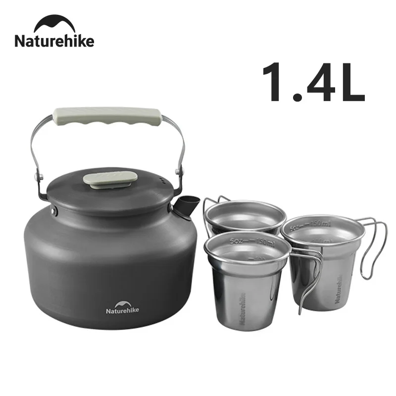 Naturehike Camping Aluminum Alloy Pot Kettle Cookware Outdoor Ultralight Tablewear Set 304 Stainless Steel Cups Kitchen Kettles
Naturehike Camping Aluminum Alloy Pot Kettle Cookware Outdoor Ultralight Tablewear Set 304 Stainless Steel Cups Kitchen Kettles