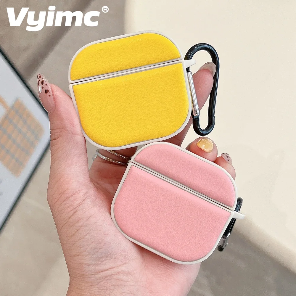 Candy Color Leather With Hook Soft Wireless Bluetooth Earphone Case For Airpods 4 3 2 1 Airpods Pro2 Anti Drop Shockproof Cover
Candy Color Leather With Hook Soft Wireless Bluetooth Earphone Case For Airpods 4 3 2 1 Airpods Pro2 Anti Drop Shockproof Cover