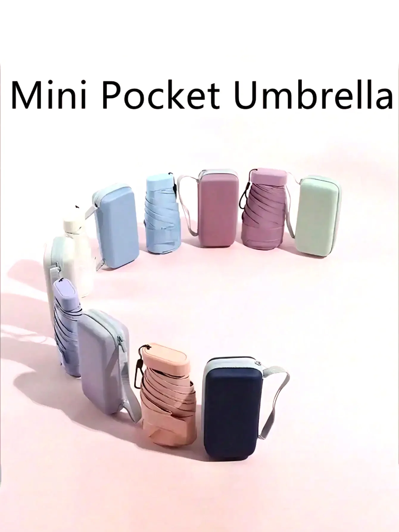 1pc Mini Folding Umbrella, Pocket-Sized Waterproof Portable Travel Umbrella, Sunshade Umbrella, Women's UV Protection Umbrella, 2-In-1 Mini Six-Fold Ultra-Light Portable Umbrella, Mini Travel Umbrella, Sunny & Rainy Dual-Use Portable Umbrella, Windproof,
1pc Mini Folding Umbrella, Pocket-Sized Waterproof Portable Travel Umbrella, Sunshade Umbrella, Women's UV Protection Umbrella, 2-In-1 Mini Six-Fold Ultra-Light Portable Umbrella, Mini Travel Umbrella, Sunny & Rainy Dual-Use Portable Umbrella, Windproof,